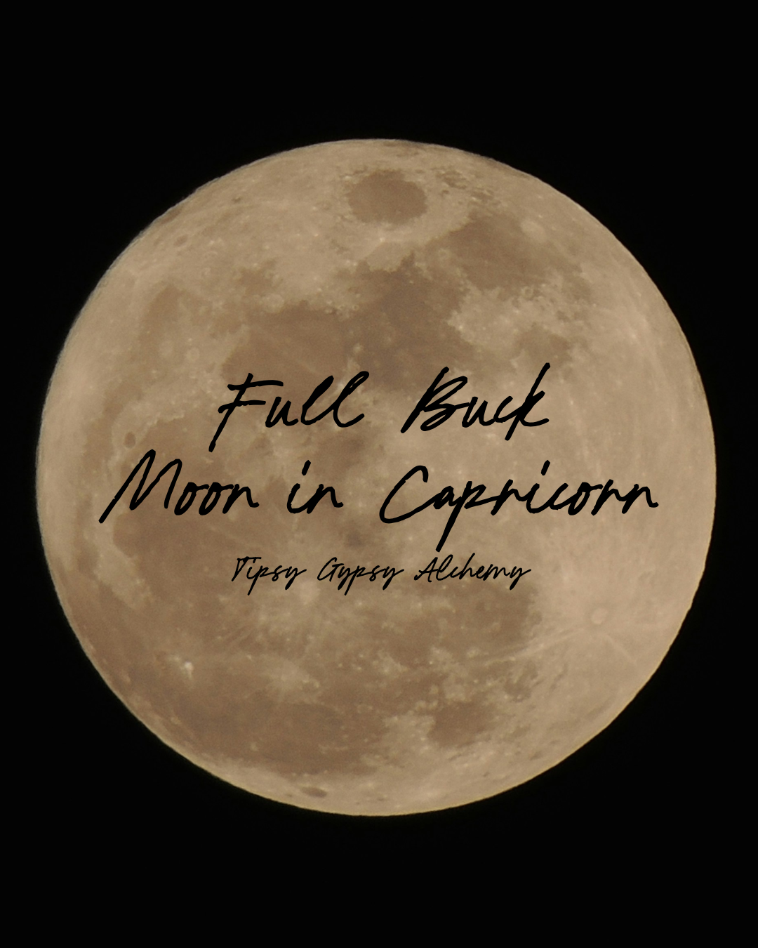 Full Buck Moon in Capricorn 2025