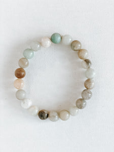 Quantum Reiki Infused Amazonite Balancing Bracelet