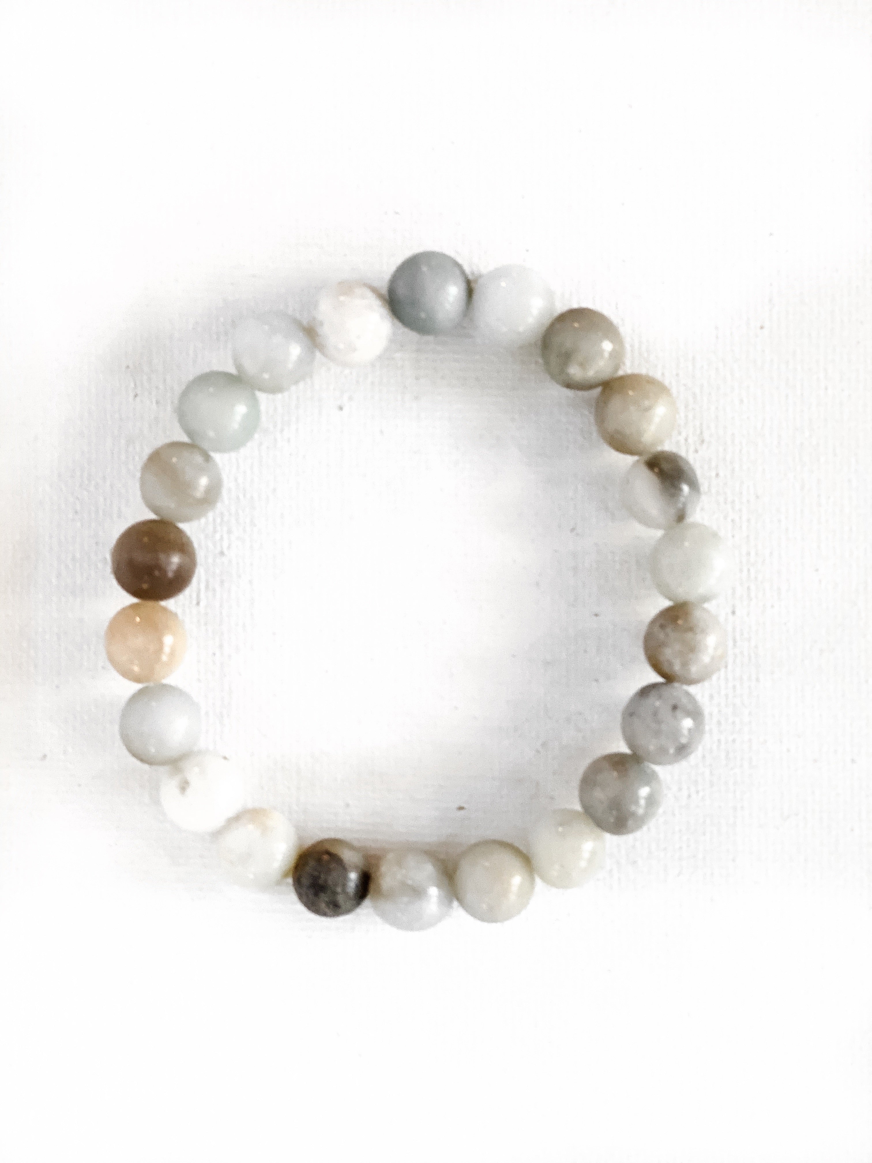 Quantum Reiki Infused Amazonite Balancing Bracelet